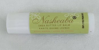 Citrus infused chap stick for moistening lips