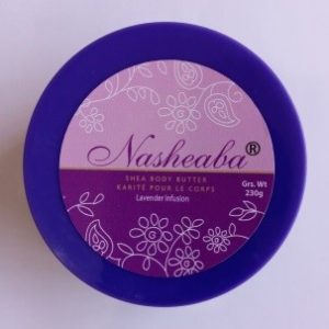 Whipped Shea Butter mixed with lavender oil and other essential oils for skin nourishment