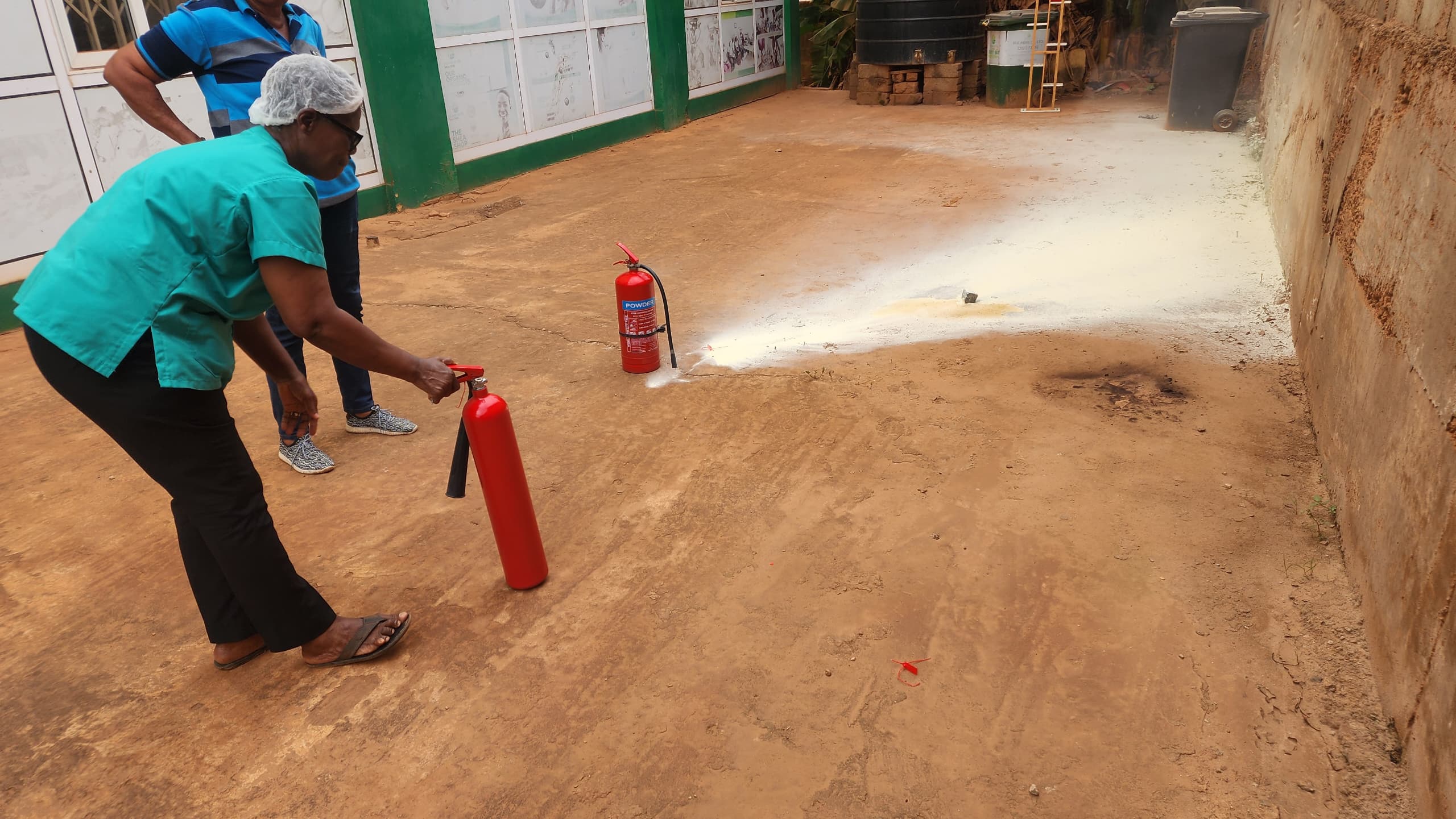 Training session in progress