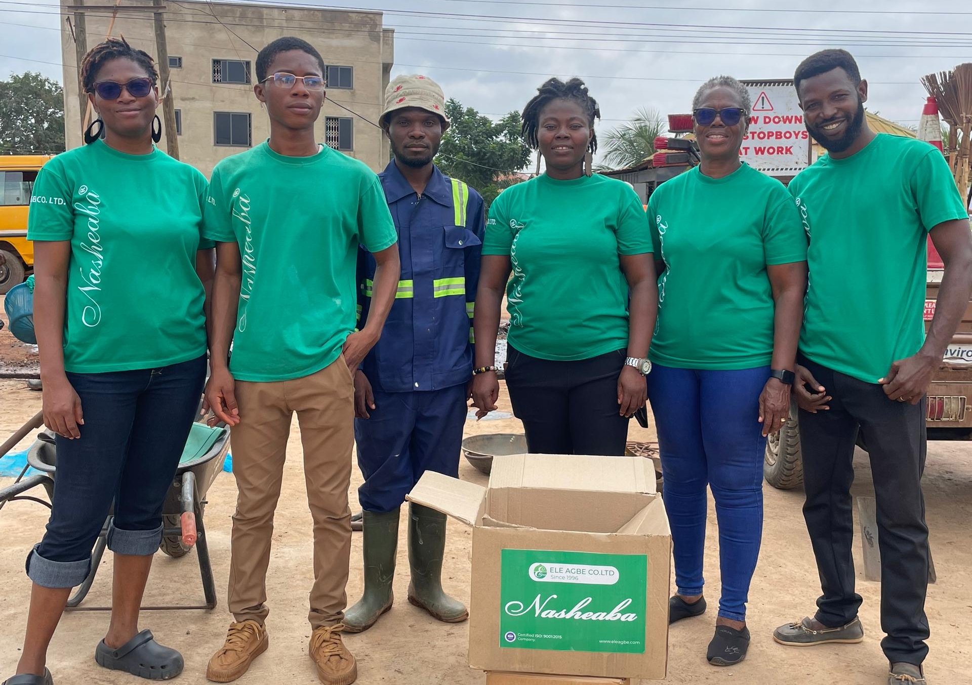 Hygiene products donation
